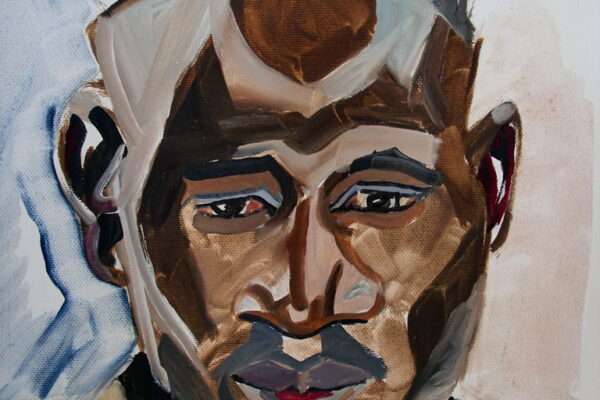 01 - Homme10 - 35X27 cm, Huile sur Toile - 2007