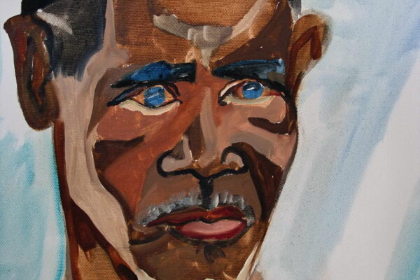 01 - Homme11 - 35X27 cm, Huile sur Toile - 2007