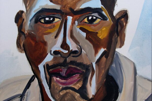 01 - Homme13 - 35X27 cm, Huile sur Toile - 2007