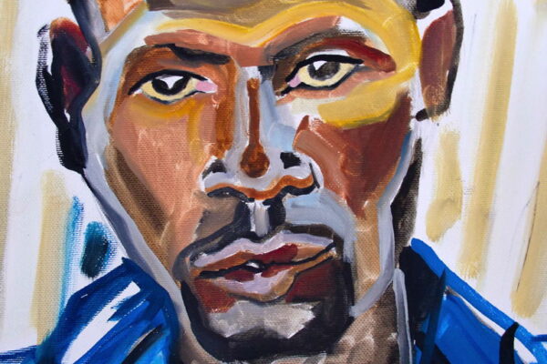 01 - Homme15 - 35X27 cm, Huile sur Toile - 2007