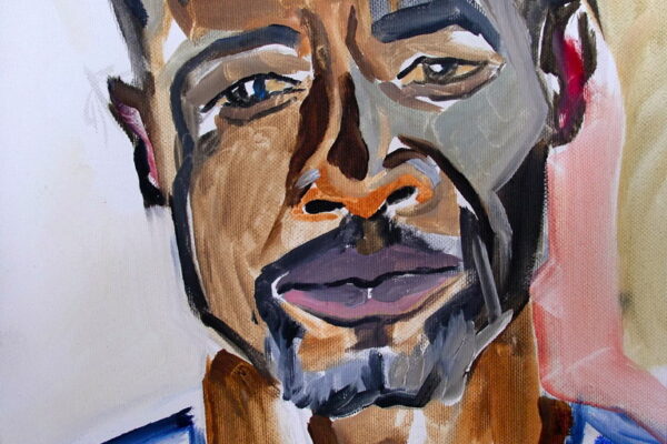 01 - Homme2 - 35X27 cm, Huile sur Toile - 2007