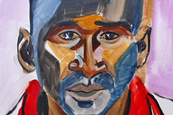 01 - Homme4 - 35X27 cm, Huile sur Toile - 2007