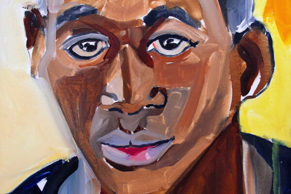 01 - Homme6 - 35X27 cm, Huile sur Toile - 2007