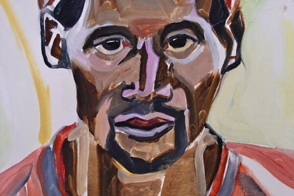 01 - Homme7 - 35X27 cm, Huile sur Toile - 2007