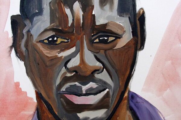 01 - Homme8 - 35X27 cm, Huile sur Toile - 2007