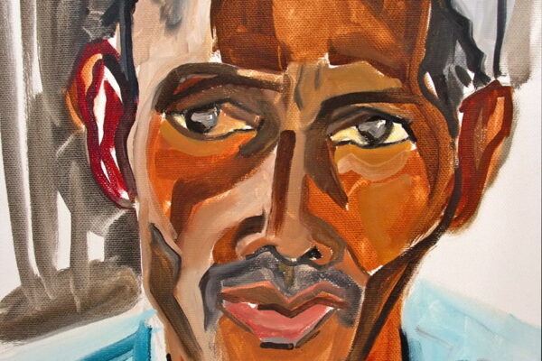 01 - Homme9 - 35X27 cm, Huile sur Toile - 2007