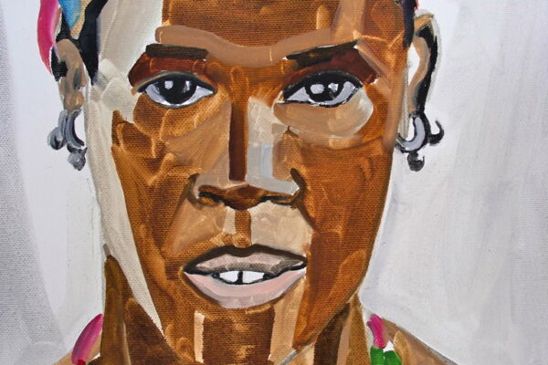 02 - Femme10 - 35X27 cm, Huile sur Toile - 2007