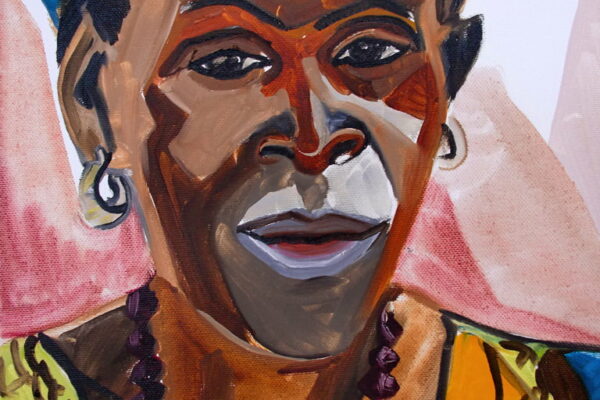 02 - Femme6 - 35X27 cm, Huile sur Toile - 2007