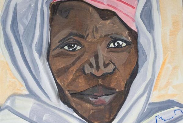 Portrait femme, village de Dande, pays Bedick Sénégal Orienta - 1986