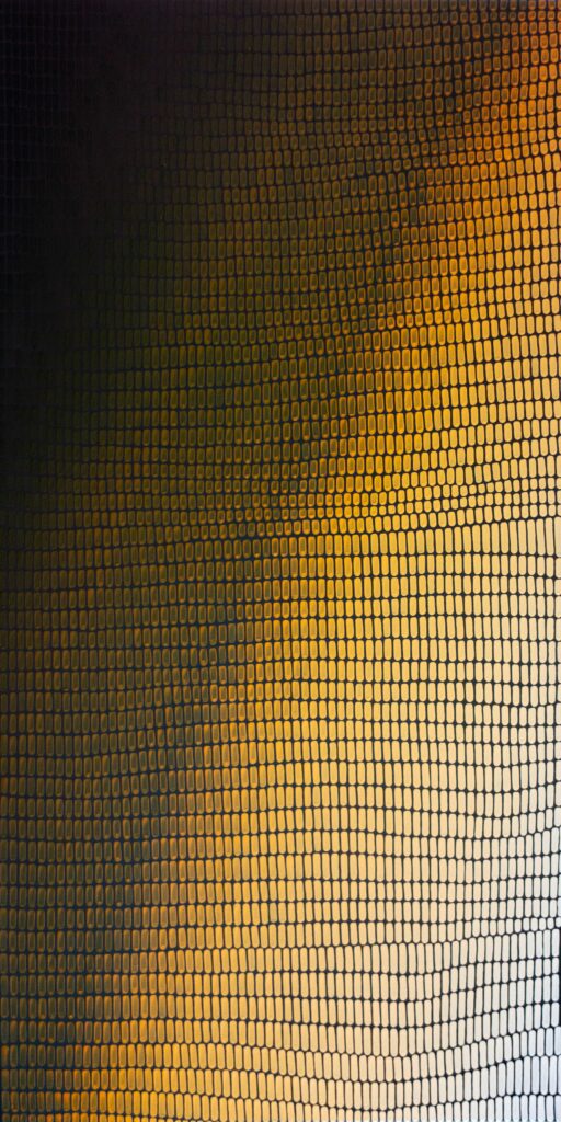 Indigo OR 02 2025 - 120 cm x 60 cm - huile sur toile - 2025