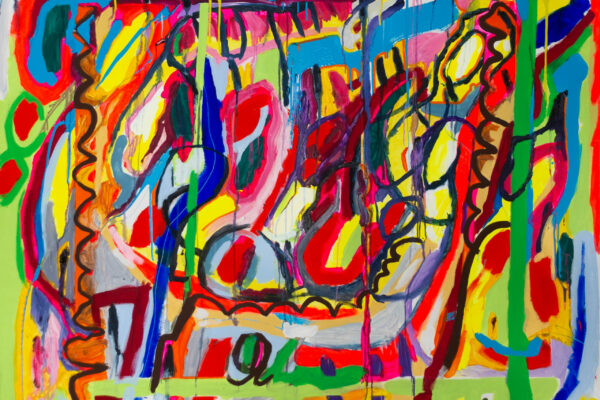 DSC05072 Live Painting 60' 03 2010 - 150 cm -150 cm - technique mixte