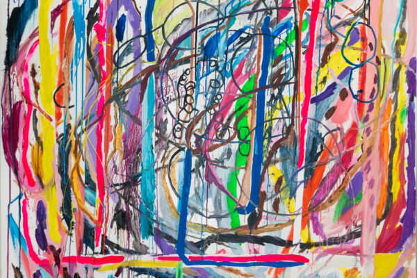 DSC05073-2. Live Painting 60' 01 2010 - 150 cm -150 cm - technique mixte
