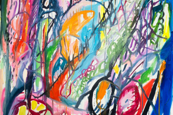 DSC05074 Live Painting 60' 08 2010 - 100 cm -160 cm - technique mixte