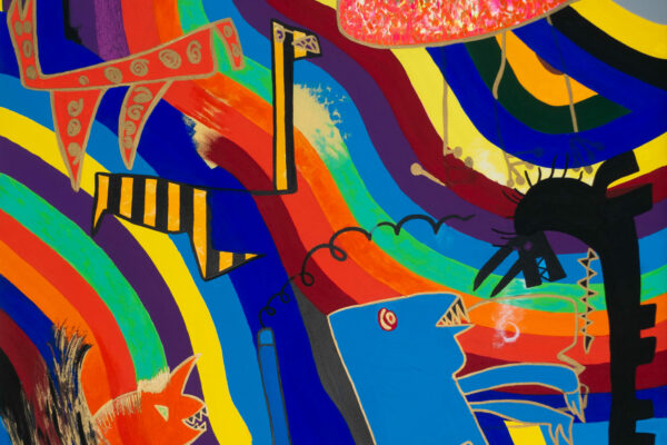 Enfance 01 1997 - 98 x-114 cm - Acrylique sur toile