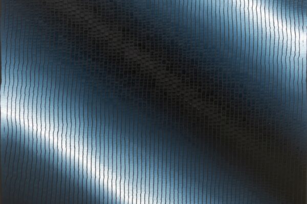 Indigo 02, série IV - 2022 - 120 x 120 cm - huile sur toile