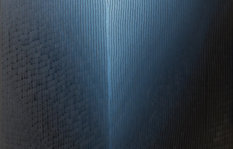 Indigo 06, série IV - 2022 - 120 x 140 cm - huile sur toile