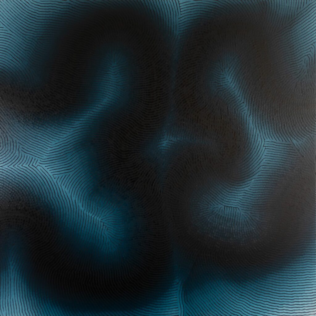 o S1 01 2024 - 100 cm x 100 cm - huile sur toile