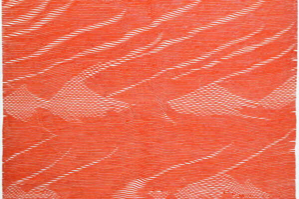 Now is red 02. - 80 X 80 cm - huile sur toile - 2019