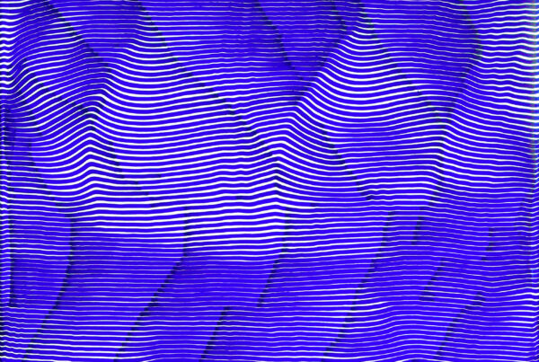 Now is gone Bleu 0104-80 x 80 cm - huile sur toile P6, 2018