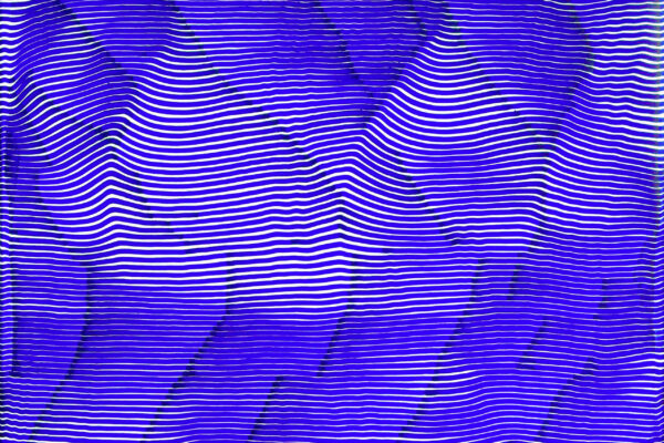 Now is gone Bleu 0104-80 x 80 cm - huile sur toile P6, 2018