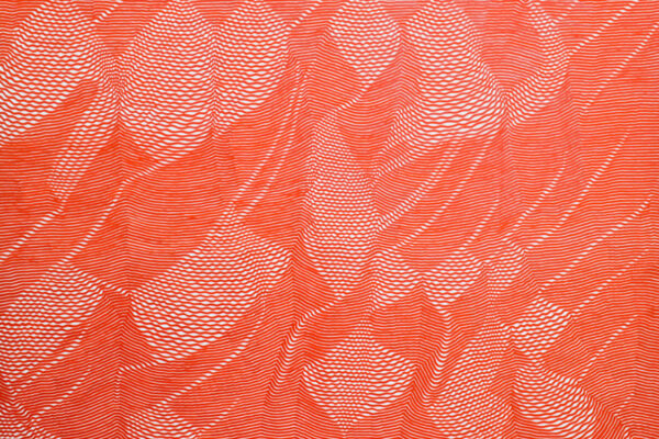 Now is Red 01 - 100 x 100 cm - huile sur toile - 2020