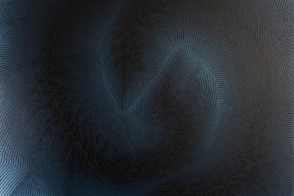 SI INDIGO 012024-80 cm x 80 cm - huile sur toile