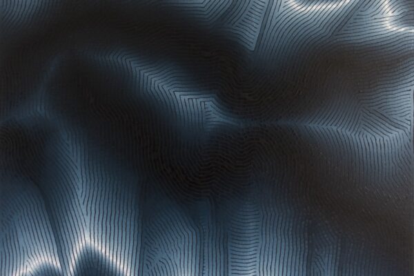 Indigo 02 - SI 2023 - 100 cm X 100cm - oil on Canvas