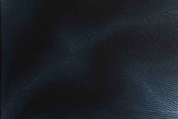 Série I Indigo 02 2023 - 50 x 50 cm - huile sur toile