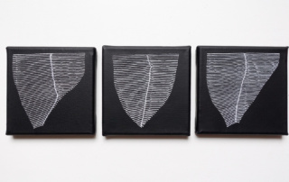 Weavings-BN-triptyque-3x10x10cm-acrylique-sur-toile-2019